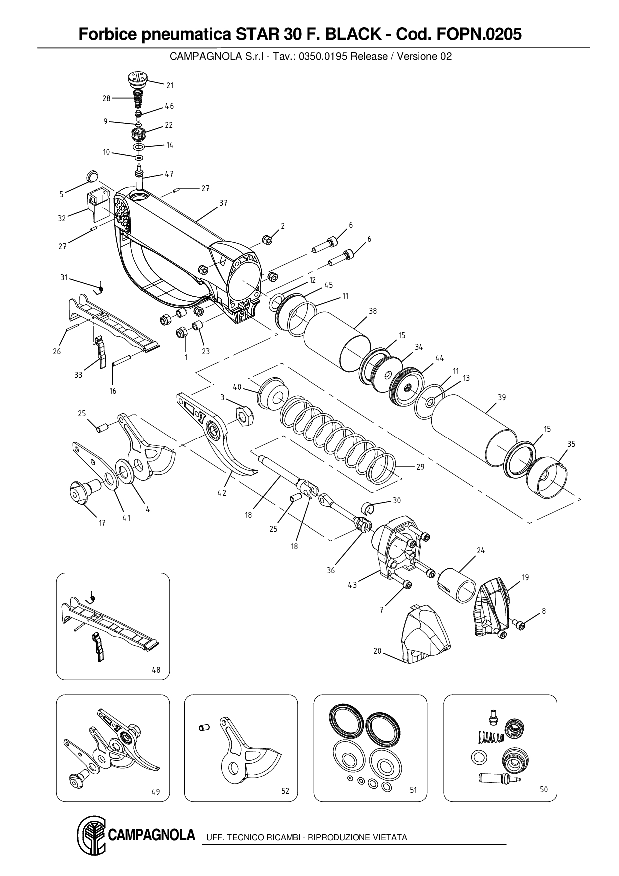 FOPN.0205_Forbice pneumatica STAR 30 F. BLACK